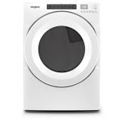Whirlpool 27" Wide 7.4 Cu. Ft. Energy Star Certified Electric Dryer with Wrinkle Shield™ Option White