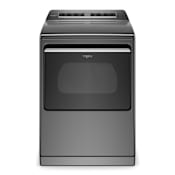 Whirlpool 27 Inch Wide 7.4 Cu. Ft. Energy Star Certified Electric Dryer Chrome Shadow