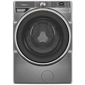 Whirlpool 27 Inch Wide 5 Cu. Ft. Energy Star Certified Front Loading Washing Machine Radiant Silver