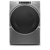 Whirlpool 27 Inch Wide 7.4 Cu Ft. Energy Star Rated Gas Dryer Chrome Shadow