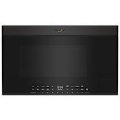 Whirlpool 30 Inch Wide 1.1 Cu. Ft. 1200 Watt Fingerprint Resistant Over the Range Microwave Black Stainless