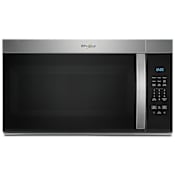 Whirlpool 30 Inch Wide 1.7 Cu. Ft. 1000 Watt Over the Range Microwave with Express Cooking Buttons Stainless Steel