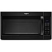 Whirlpool 30 Inch Wide 1.9 Cu. Ft. Over the Range Microwave Black