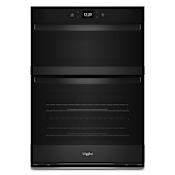 Whirlpool 27 Inch Wide 5.7 Cu. Ft. Electric Oven and Microwave Combo Black