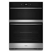 Whirlpool 30 Inch Wide 6.4 Cu. Ft. Electric Oven and Microwave Combo Stainless Steel