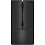 Whirlpool 36 Inch Wide 31 Cu. Ft. Energy Star Certified French Door Refrigerator Black