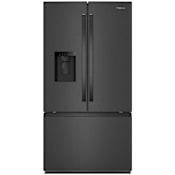 Whirlpool 36 Inch Wide 29.58 Cu. Ft. Energy Star Certified French Door Refrigerator with Dual Ice Maker Fingerprint Resistant Black Stainless