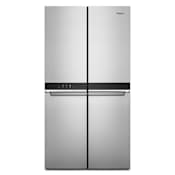 Whirlpool 36 Inch Wide 19.4 Cu. Ft. Energy Star Certified French Door Refrigerator with Flexible Organization Spaces Fingerprint Resistant Stainless Steel