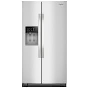 Whirlpool 36 Inch Wide 28.7 Cu. Ft. Fingerprint Resistant Side By Side Refrigerator Fingerprint Resistant Stainless