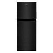Whirlpool 24 Inch Wide 11.6 Cu. Ft. Top Mount Refrigerator Black