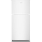 Whirlpool 30 Inch Wide 19.3 Cu. Ft. Top Freezer Refrigerator with Total Coverage Cooling White