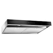 Whirlpool 350 CFM 30 Inch Wide Under Cabinet Range Hood with Boost Mode Black