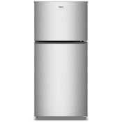 Whirlpool 30 Inch Wide 19.3 Cu. Ft. Energy Star Certified Fingerprint Resistant Top Freezer Refrigerator Fingerprint Resistant Stainless