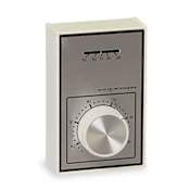 White-Rodgers Heavy Duty Line Voltage Mechanical Thermostat with Two Dial Stops Grey