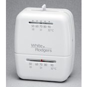 White-Rodgers Economy Mechanical Heat Only Thermostat White