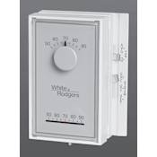 White-Rodgers Universal Vertical Heat/Cool Mechanical Thermostat Grey