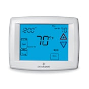 White-Rodgers Universal 5/1/1 or 7 Day Programmable Thermostat with Damper Control Output and Keypad Lockout White
