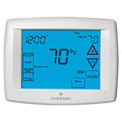 White-Rodgers Universal Thermostat with Programmable or Non-Programmable Operation and 12 Square Inch Display na