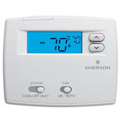 White-Rodgers Non Programmable Digital Thermostat Classic White
