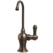 Whitehaus Point Of Use Single Hole Kitchen Faucet Pewter