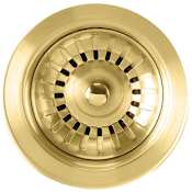 Whitehaus Noah Plus 3-1/2" Basket Strainer Brass