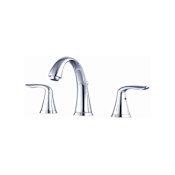 Windon Bay Bristol 1.2 GPM Widespread Bathroom Faucet with Pop-Up Drain Assembly Polished Chrome