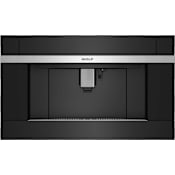 Wolf M Series 30 Inch Wide Contemporary Built-In Coffee System Black Glass