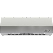 Wolf Pro 48 Inch Wide Wall Mounted Low Profile Range Hood Stainless Steel