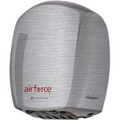 World Dryer Airforce 120 Volt 9.6 AMP Infrared Sensor Activated High Speed Hand Dryer - Multi Nozzle Port Brushed Chrome