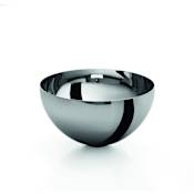 WS Bath Collections Acquaio 9-3/5" Stainless Steel Vessel Bathroom Sink from the Linea Collection Stainless Steel