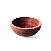 WS Bath Collections Acquaio 17" Bamboo Vessel Bathroom Sink from the Linea Collection Bamboo