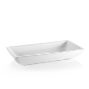 WS Bath Collections Acquaio 25-5/8" Ceramic Vessel Bathroom Sink White