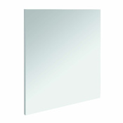 WS Bath Collections Murano 23-5/8" W x 27-5/8" H Rectangular Framed Bathroom Mirror Mirrored Glass / Grey Frame