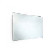 WS Bath Collections Speci 39-3/8" W x 23-5/8" H Contemporary Rectangular Frameless Bathroom Mirror Mirrored Glass