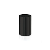 WS Bath Collections 4.8 gallons Waste Paper Basket Matte Black