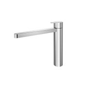 WS Bath Collections Clip 1.5 GPM Vessel Single Hole Bathroom Faucet Polished Chrome