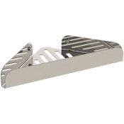 WS Bath Collections Filo Steel Wall Mounted Shower Shelf Stainless Steel