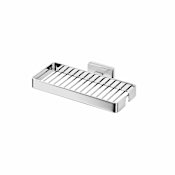WS Bath Collections Lea Shower Basket Polished Chrome