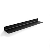 WS Bath Collections Seta 25" Wall Mounted Bathroom Shelf Black