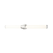 Z-Lite Cooper 2 Light 40" Wide LED Bath Bar Brushed Nickel