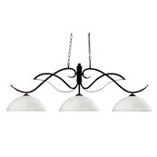 Z-Lite Phoenix 3 Light 52" Wide Billiard Chandelier Bronze