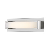 Z-Lite Elara Single Light 21-11/16" Wide Integrated LED Bath Bar Brushed Nickel