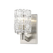 Z-Lite Aubrey 9" Tall Bathroom Sconce Brushed Nickel