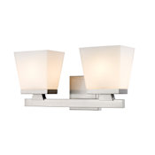 Z-Lite Astor 2 Light 16" Wide Bathroom Vanity Light Brushed Nickel