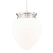Z-Lite Gideon 13" Wide Pendant Brushed Nickel