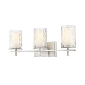 Z-Lite Grayson 3 Light 23" Wide Vanity Light Brushed Nickel