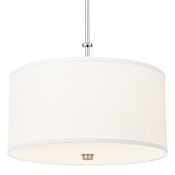 Z-Lite Linden 18" Wide LED Pendant Brushed Nickel