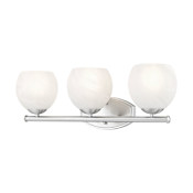 Z-Lite Colette 3 Light 24" Wide Vanity Light Brushed Nickel