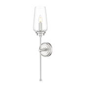 Z-Lite Clara 26" Tall Wall Sconce Brushed Nickel
