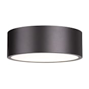Z-Lite Harley 3 Light 16" Wide Flush Mount Drum Ceiling Fixture Bronze